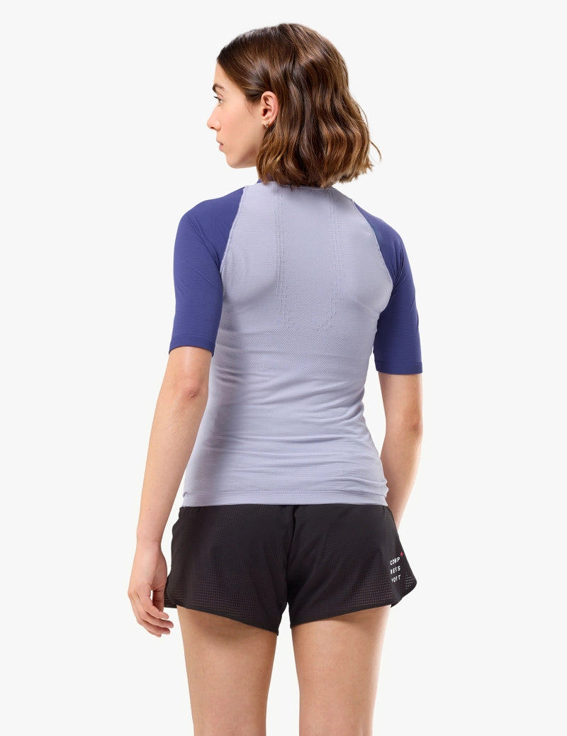 Trail Racing Postural Top W - Lavender/Orient Blue