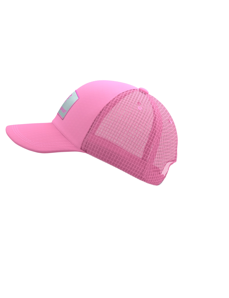 Trucker 6P Cap - Begonia