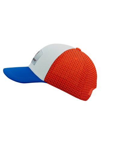 Trucker 6P Cap - Princess - Blue/White
