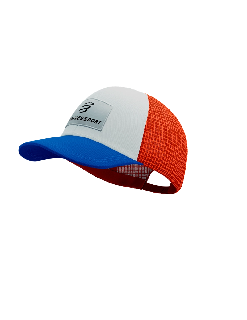 Trucker 6P Cap - Princess - Blue/White