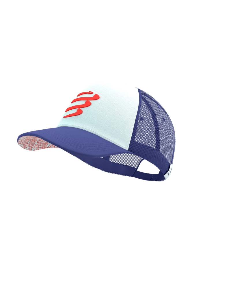 Trucker Cap - Orient Blue/Star White