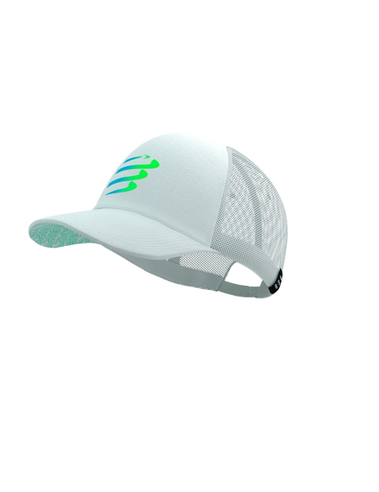 Trucker Cap - Star - White/Blue/Green